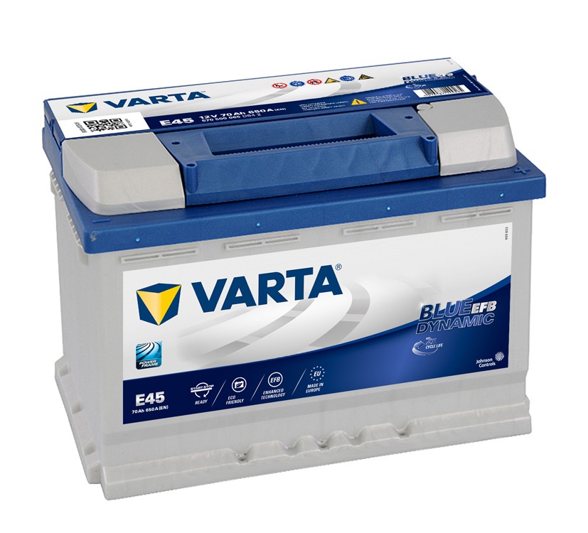 VARTA BLUE DYNAMIC EFB   START-STOP 70Ah