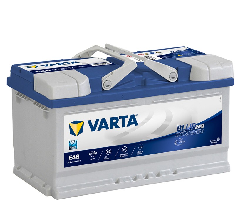 VARTA BLUE DYNAMIC EFB   START-STOP 75Ah