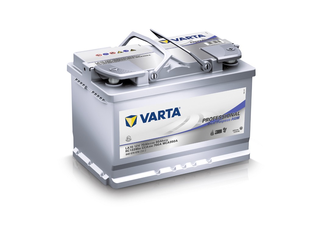 VARTA Professional Dual Purpose AGM 70Ah