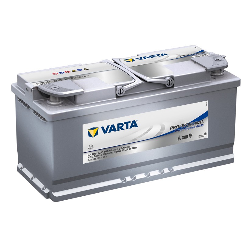 VARTA Professional Dual Purpose AGM 105Ah