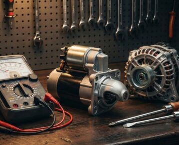 autoelektro, opravy alternátorů a startérů